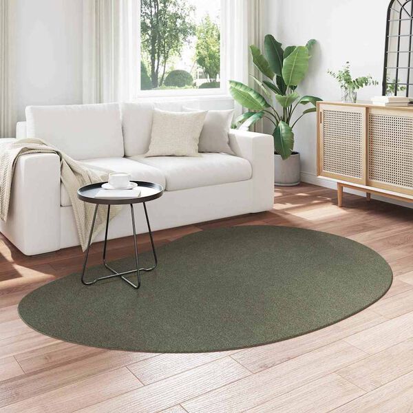 vidaXL Tapis de surface HUARTE Vert for&ecirc;t 140 x 200 cm Polyester