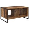 vidaXL Table basse Bois Ancien 80 x 50 x 40 cm Bois d'ing&eacute;nierie