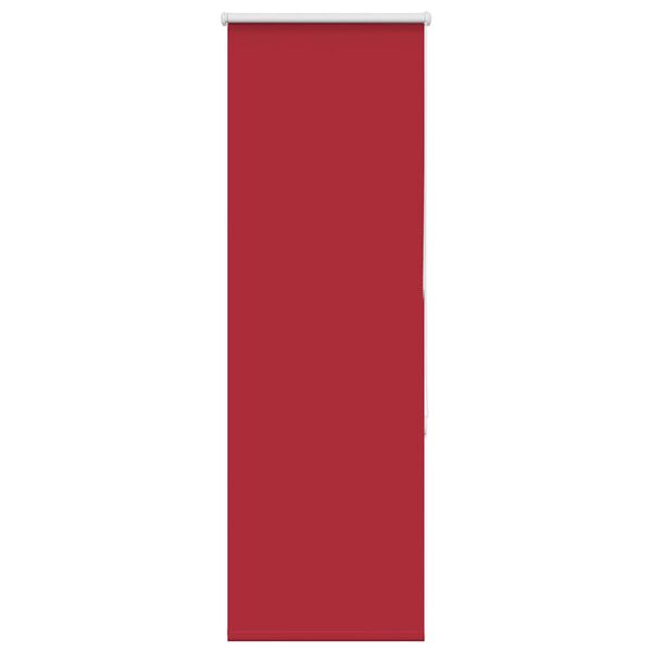 vidaXL Store enrouleur occultant rouge largeur du tissu 45,7 cm