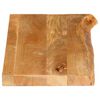 vidaXL Dessus de table à bord vivant 70x40x2,5 cm bois massif manguier