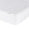 vidaXL Lit avec matelas vert fonc&eacute; 200x200 cm velours