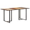 vidaXL Table de salle à manger 160 cm Bois de récupération massif