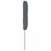 vidaXL T&ecirc;te de lit LED avec des lumi&egrave;res &agrave; LED Gris 160 cm Polyester