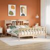 vidaXL Lit biblioth&egrave;que sans matelas 180x200 cm bois massif de pin