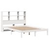 vidaXL Lit biblioth&egrave;que sans matelas blanc 150x200 cm bois pin massif
