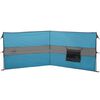 vidaXL Brise-vent de camping bleu 344x120 cm imperméable