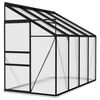 vidaXL Serre Anthracite Aluminium 5,24 m&sup3;