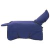 vidaXL Couverture &Eacute;quine Vert fonc&eacute; et noir 155 cm Polyester