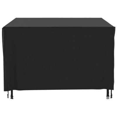 vidaXL Housse de salon de jardin noir 180x140x90 cm imperméable 420D