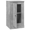 vidaXL Buffets 2 pcs gris b&eacute;ton 37,5x35,5x67,5 cm bois d'ing&eacute;nierie