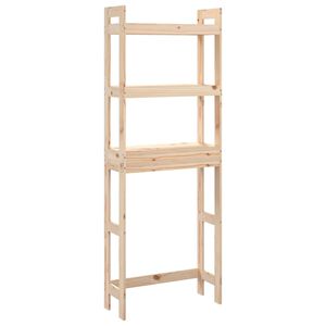 vidaXL &Eacute;tag&egrave;re de toilette 63x26x171 cm Bois de pin massif