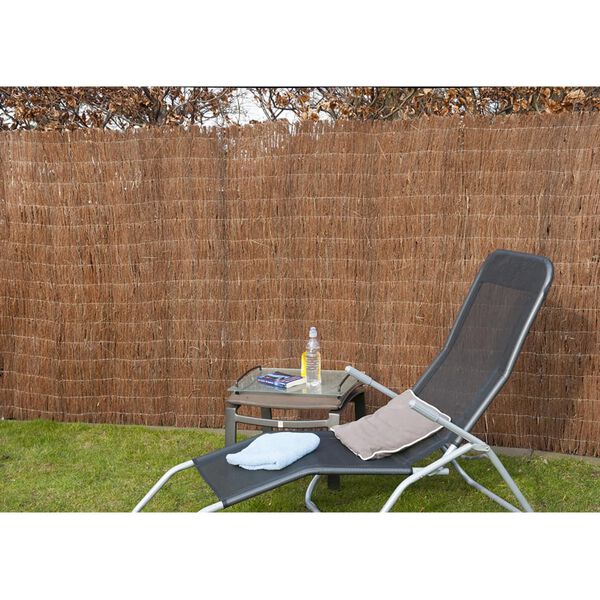 Nature Paravents de jardin 2 pcs Bruy&egrave;re 1 x 5 m 1 cm d'&eacute;paisseur