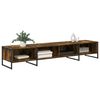 vidaXL Meuble TV Ch&ecirc;ne Fum&eacute; 170,5 x 36 x 30,5 cm Bois d'ing&eacute;nierie