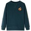 vidaXL Sweat-shirt pour enfants vert mousse 140