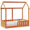 vidaXL Cadre de lit d'enfants forme de maison sans matelas 70x140 cm