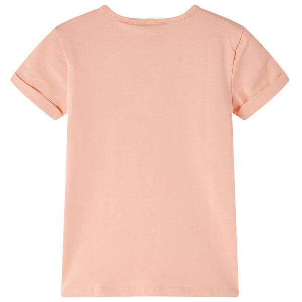 T-shirt pour enfants orange clair 140