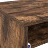 vidaXL Bureau Ch&ecirc;ne fum&eacute; 77,5 x 43 x 79 cm Bois d'ing&eacute;nierie