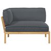 vidaXL Ensemble de Canap&eacute;s avec coussin Anthracite 133 x 92 x 69 cm