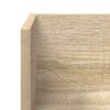 vidaXL &Eacute;tag&egrave;res murales 2 pcs ch&ecirc;ne sonoma 75x16,5x16,5 cm