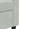 vidaXL Ensemble de canap&eacute;s 4 pcs avec coussins et traversins velours