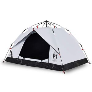 vidaXL Tente de camping &agrave; d&ocirc;me 3 personnes lib&eacute;ration rapide