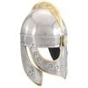 vidaXL Casque de r&eacute;plique antique Beowulf pour GN Argent&eacute; Acier