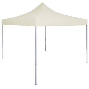 vidaXL Tente de f&ecirc;te 200 x 200 x 315 cm Cr&egrave;me Tissu Oxford
