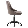 vidaXL Chaises pivotantes &agrave; manger lot de 6 gris clair velours