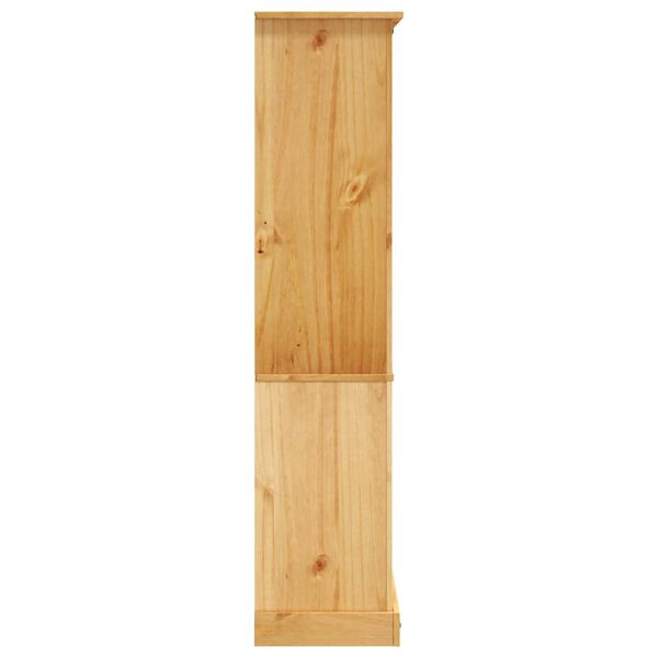 vidaXL Bibliothèque 5 niveaux Gamme Corona Pin mexicain 80x40x170 cm