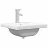 vidaXL Meuble de Lavabo de Salle de Bain Ch&ecirc;ne noir 41 x 38,5 x 48 cm