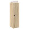vidaXL Meuble de salle de bain avec porte-rouleau ch&ecirc;ne sonoma