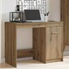 vidaXL Bureau ch&ecirc;ne artisanal 100x50x76 cm bois d'ing&eacute;nierie