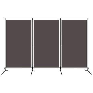 vidaXL Cloison de s&eacute;paration 3 panneaux Anthracite 260x180 cm
