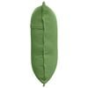 vidaXL Coussin de Dos Vert clair 60 x 50 cm Tissu en velours c&ocirc;tel&eacute;