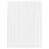 vidaXL Rideau en Dentelle Blanc 200 x 300 cm Polyester