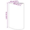 vidaXL Applique murale d'ext&eacute;rieur aluminium moul&eacute; sous pression