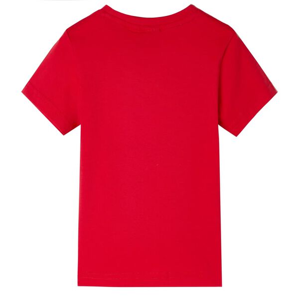 T-shirt pour enfants rouge 140
