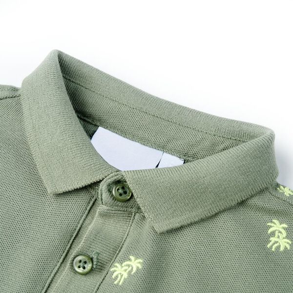 Polo pour enfants kaki 104