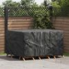vidaXL Housse pour meubles Uni Noir 180 x 120 x 74 cm 420D