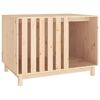 vidaXL Niche pour chien 100x70x72 cm Bois de pin massif