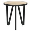 vidaXL Table à thé Chêne Sonoma Ø35 cm MDF