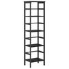 vidaXL &Eacute;tag&egrave;re 4 niveaux 40 x 29,5 x 149 cm Bois d'ing&eacute;nierie