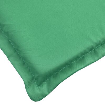 vidaXL Coussin de chaise longue vert 180x60x3 cm tissu oxford