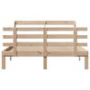 vidaXL Cadre de lit et t&ecirc;te de lit sans matelas 135x190 cm