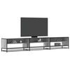 vidaXL Meuble TV sonoma gris 270x40x46 cm bois d'ing&eacute;nierie