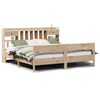 vidaXL Lit biblioth&egrave;que sans matelas 180x200 cm bois massif de pin