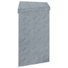 vidaXL Bo&icirc;te en aluminium 70 x 24 x 42 cm Trap&eacute;zo&iuml;dal Argent&eacute;