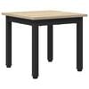 vidaXL Table basse Ch&ecirc;ne Sonoma 40 x 40 x 36 cm Bois d'ing&eacute;nierie