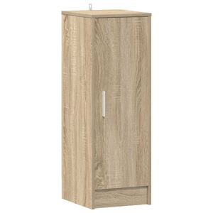 vidaXL Armoire &agrave; chaussures Ch&ecirc;ne Sonoma 32x35x92 cm Bois d&rsquo;ing&eacute;nierie