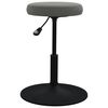 vidaXL Chaises &agrave; manger lot de 2 Gris fonc&eacute; Velours
